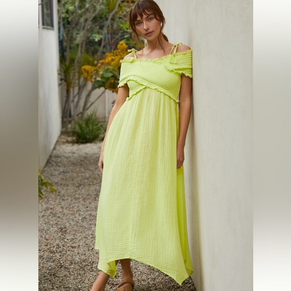 Smoked gauze criss criss dress - Picture 2 of 4